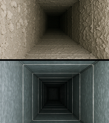 air duct before and after